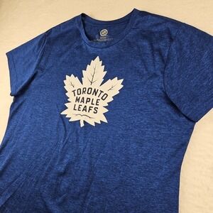 Official NHL Toronto Maple‎ Leafs Womens Stretch Moisture Wicking Shirt Size XL